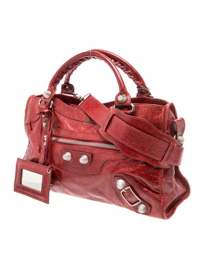 Balenciaga Leather Motocross City Giant
