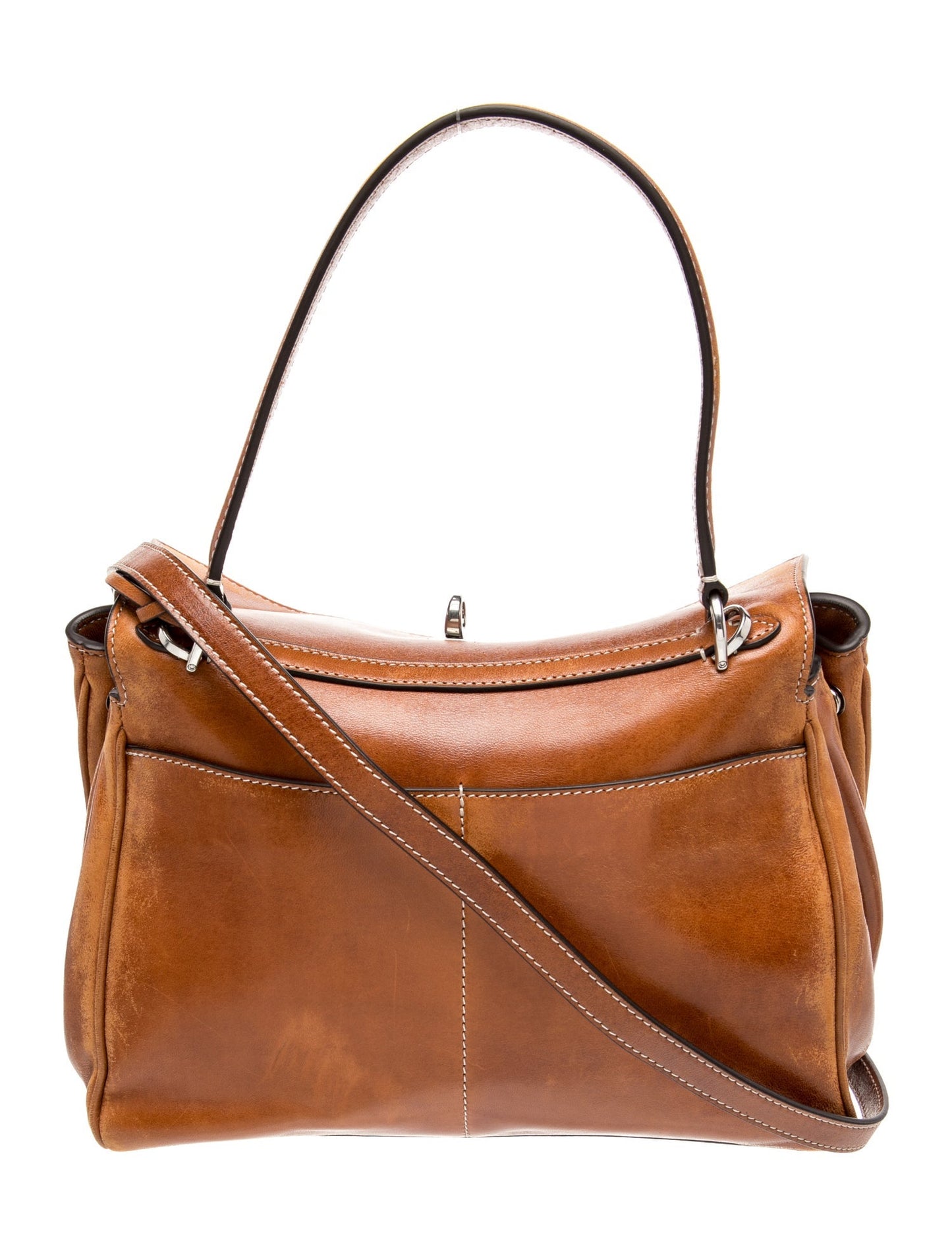 Balenciaga Leather Rodeo shoulder bag