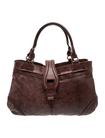 Balenciaga Leather Top Handle Bag