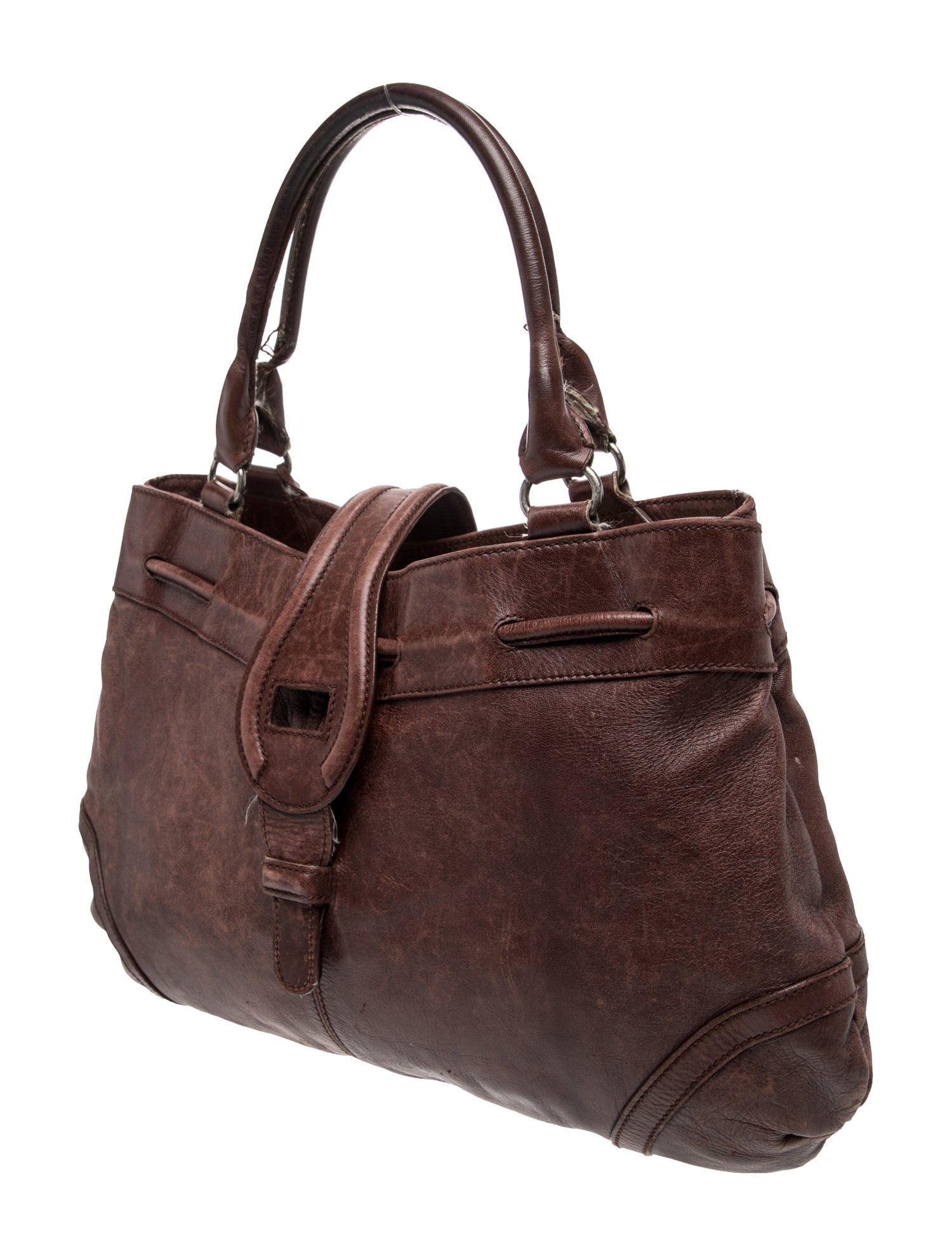 Balenciaga Leather Top Handle Bag