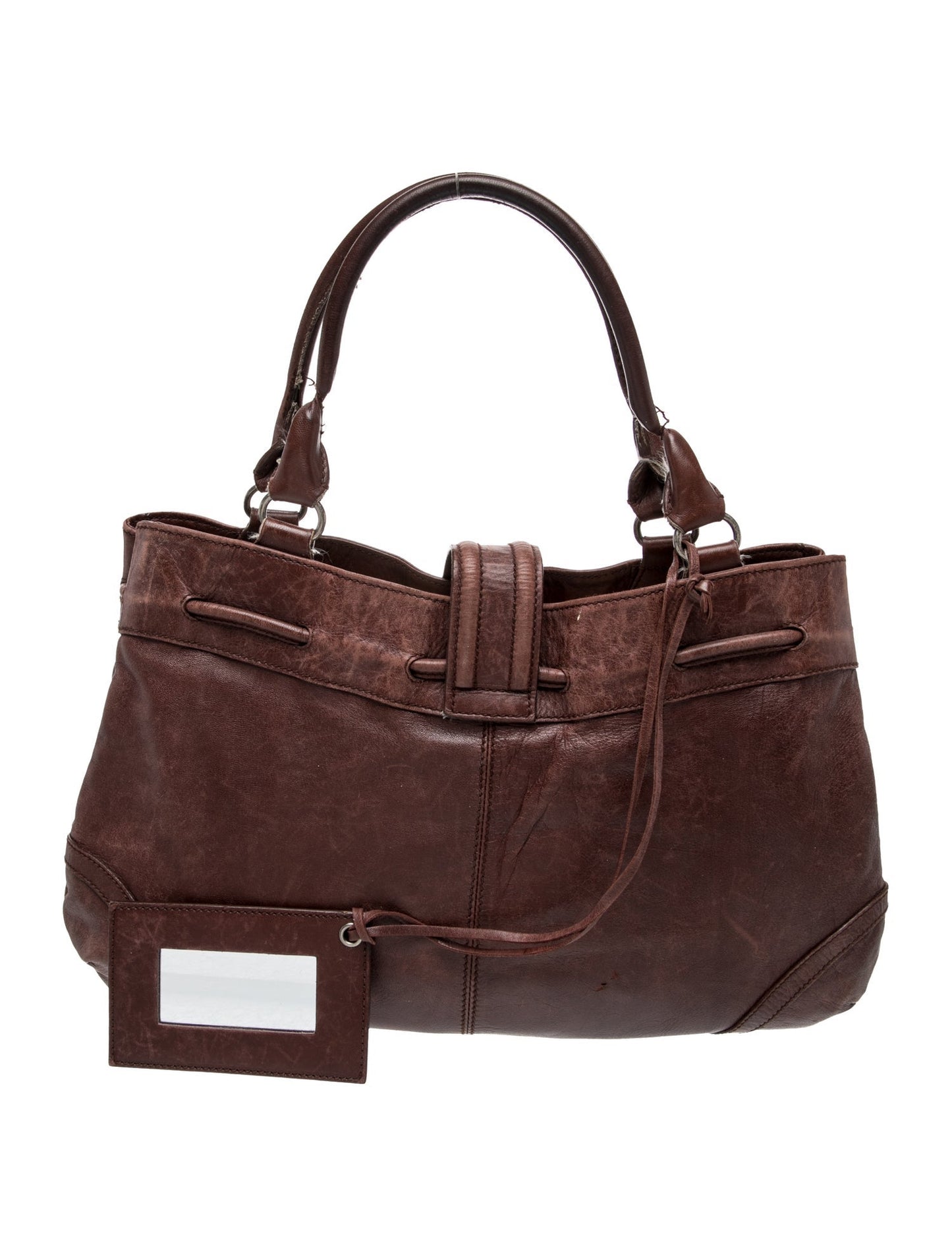 Balenciaga Leather Top Handle Bag