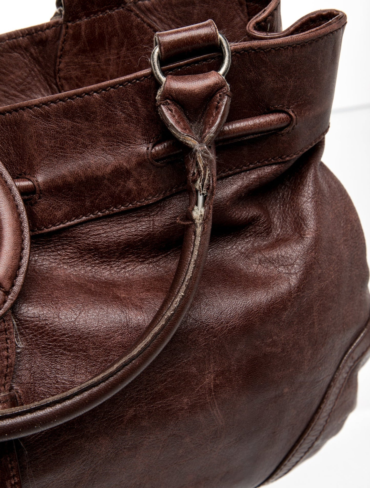 Balenciaga Leather Top Handle Bag