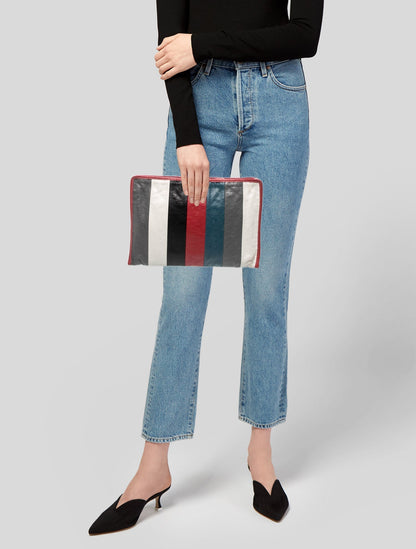 Balenciaga Leather Clutch