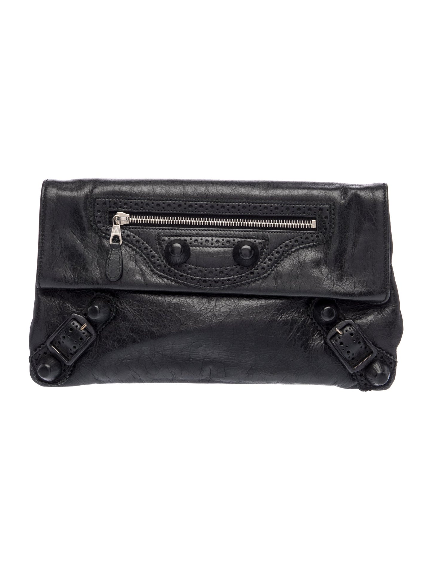 Balenciaga Leather Brogues Envelope