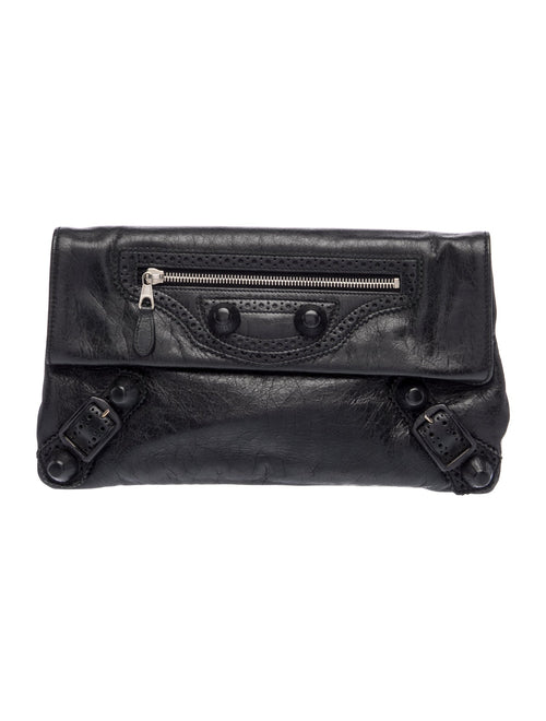 Balenciaga Leather Brogues Envelope