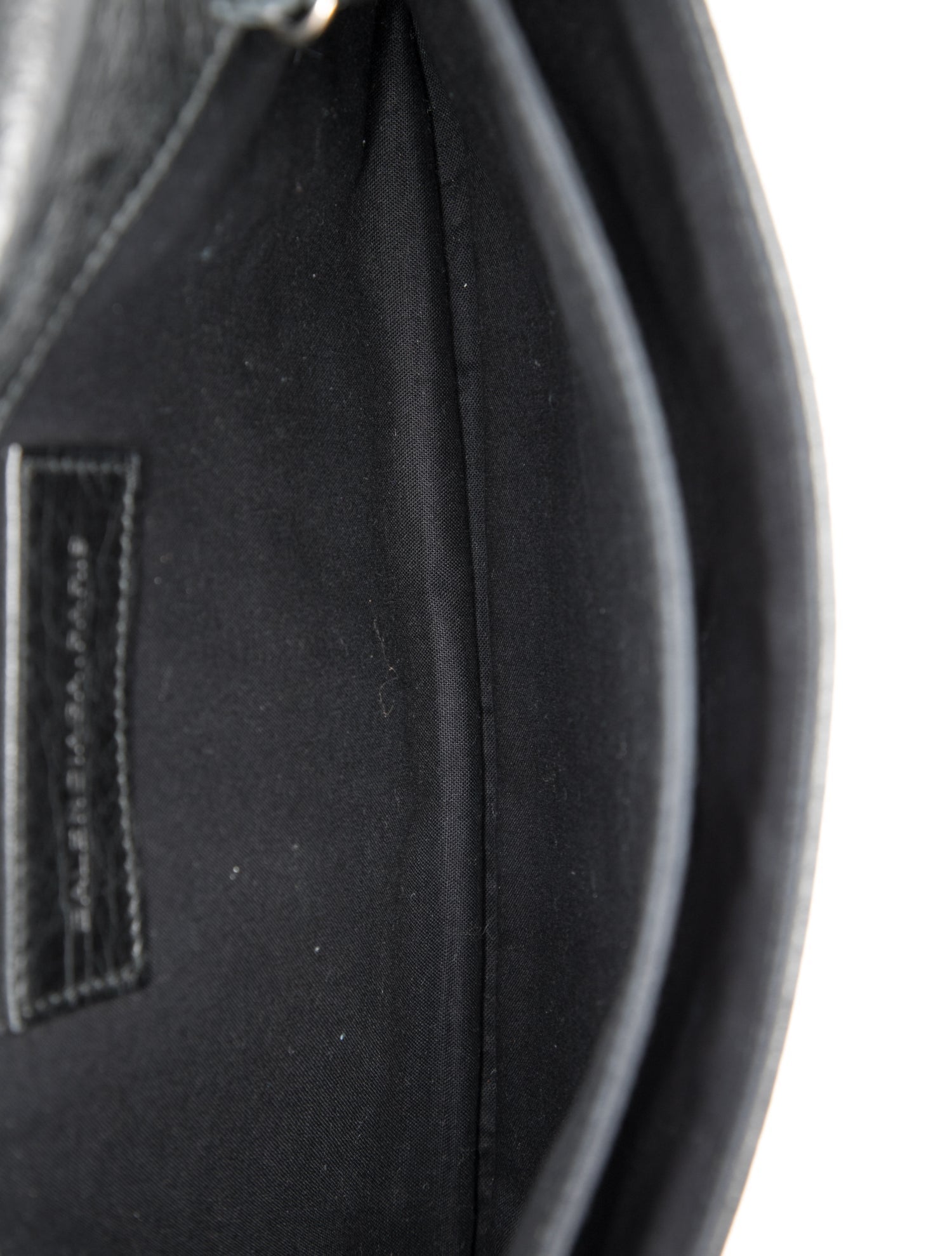 Balenciaga Leather Brogues Envelope