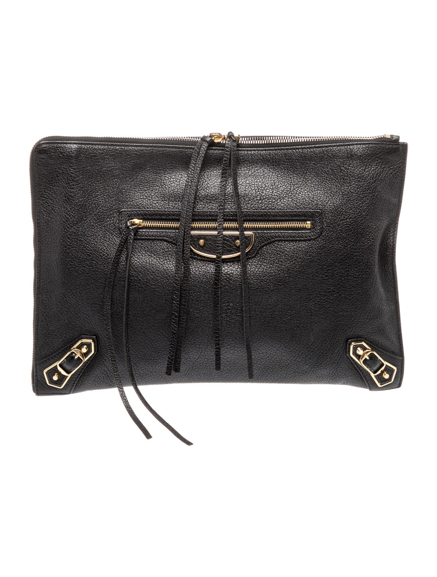 Balenciaga Leather Clutch