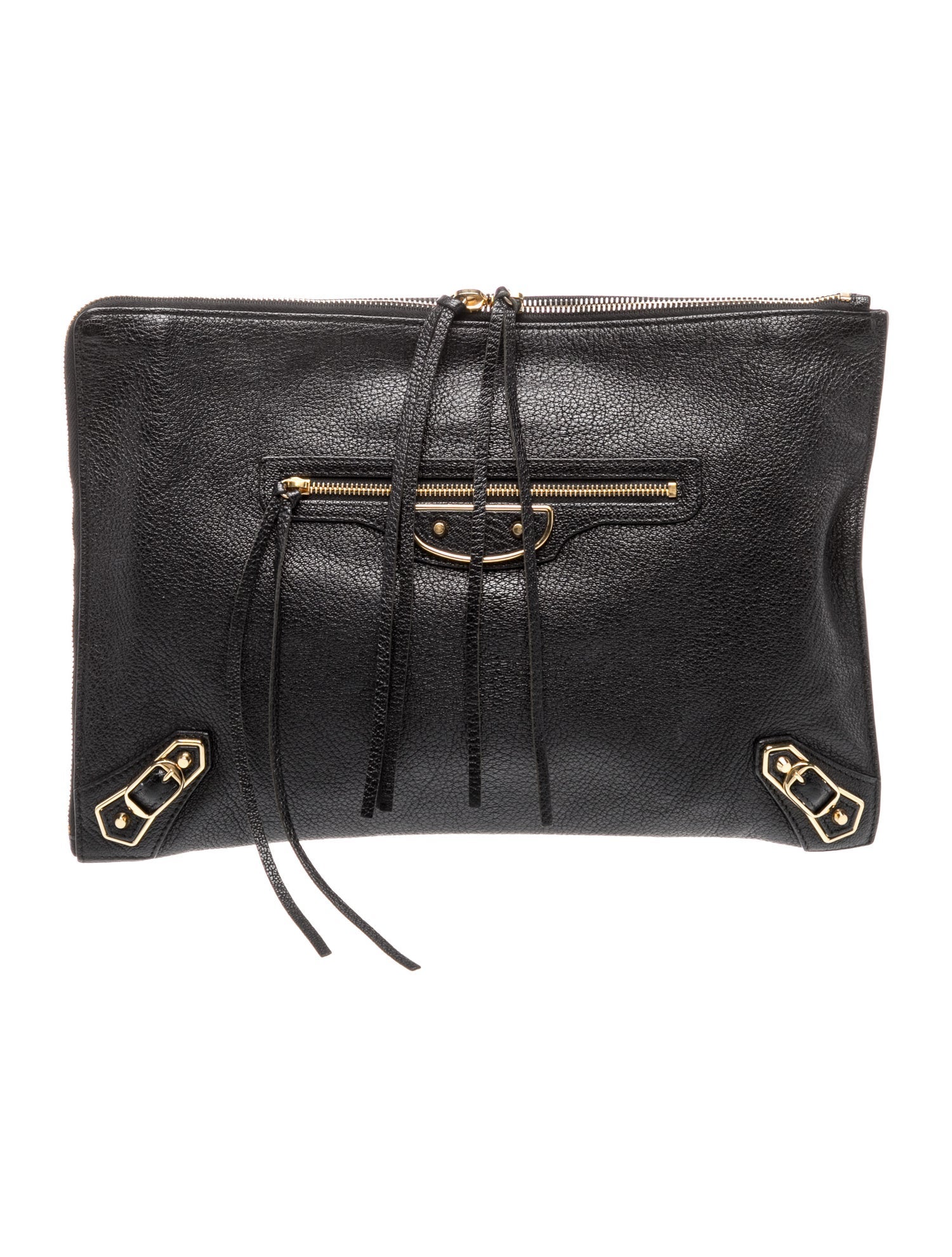 Balenciaga Leather Clutch