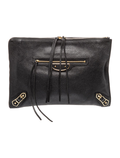Balenciaga Leather Clutch