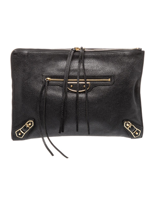 Balenciaga Leather Clutch