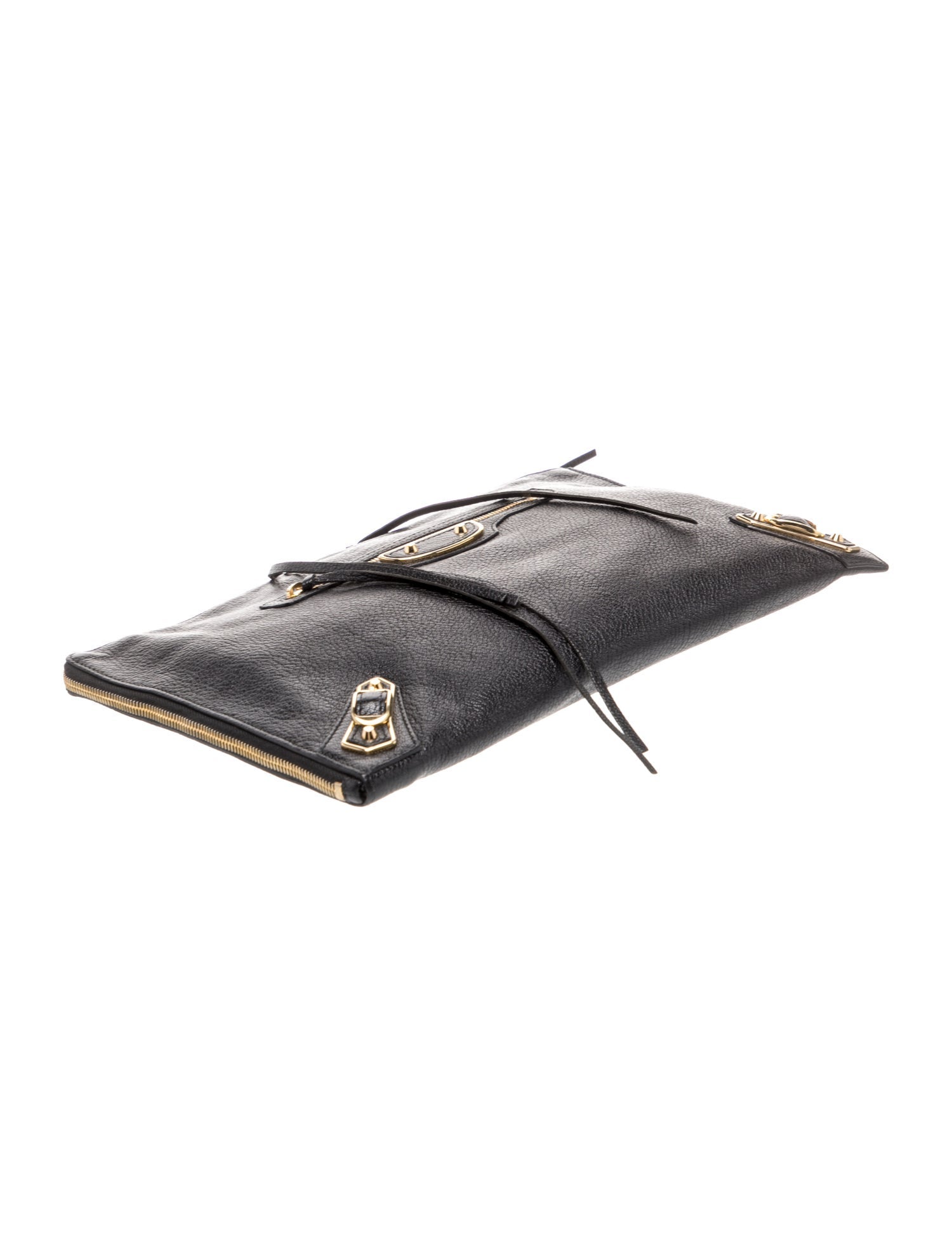 Balenciaga Leather Clutch