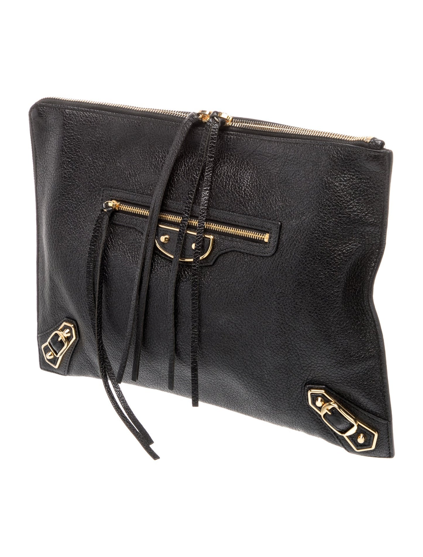 Balenciaga Leather Clutch