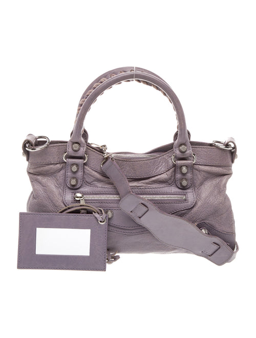 Balenciaga Leather Motocross Classic City