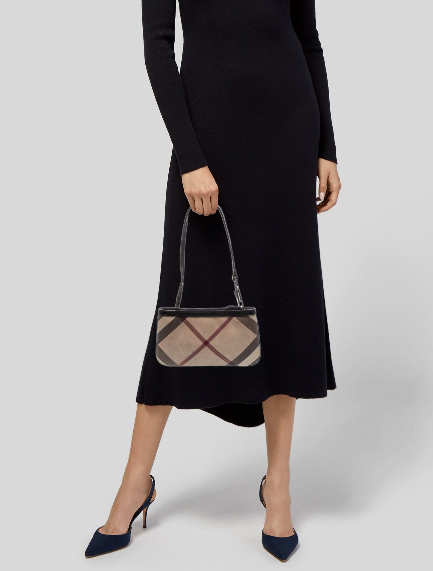 Burberry Super Nova Check Minaudière