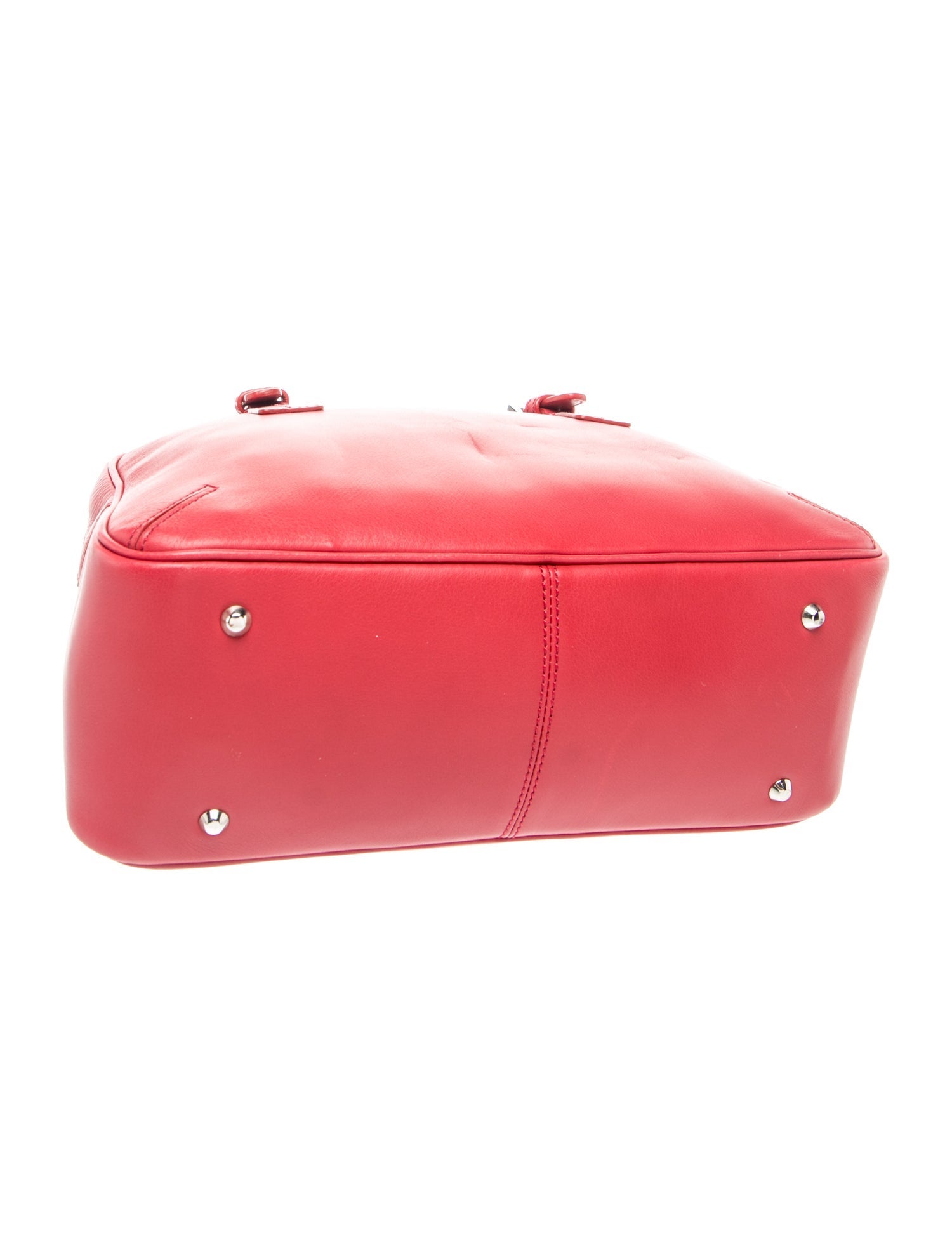 Burberry Leather Top Handle Bag