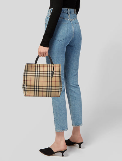 Burberry Nova Check Tote