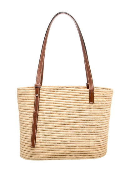 Loewe Raffia Square Basket Small