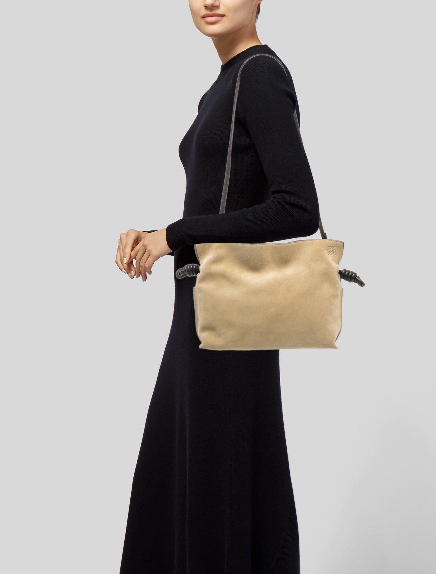 Loewe Suede Flamenco Knot