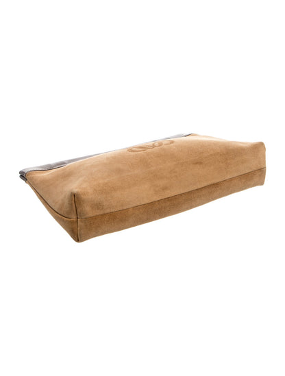 Loewe Suede Clutch Vintage
