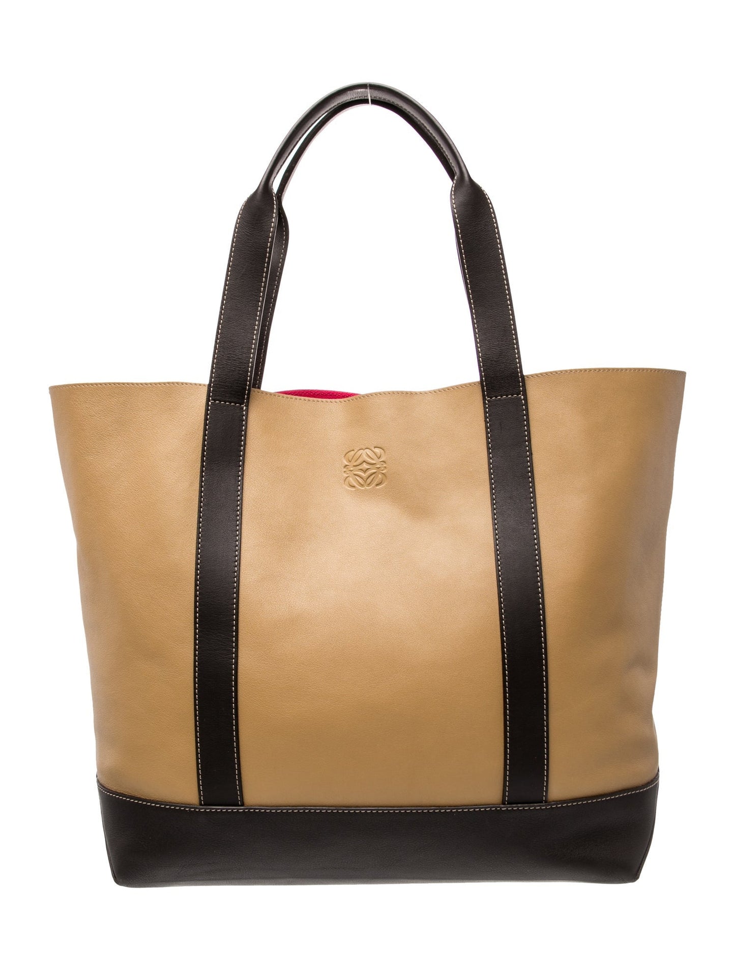Loewe Leather Top Handle Bag