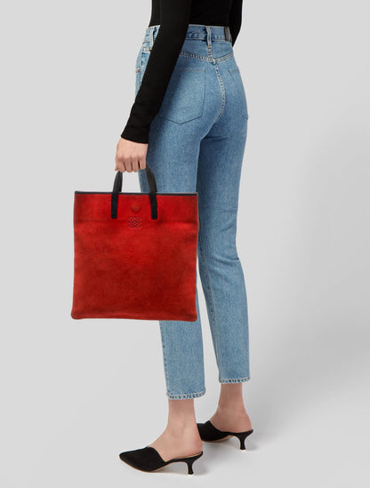 Loewe Suede Tote Vintage