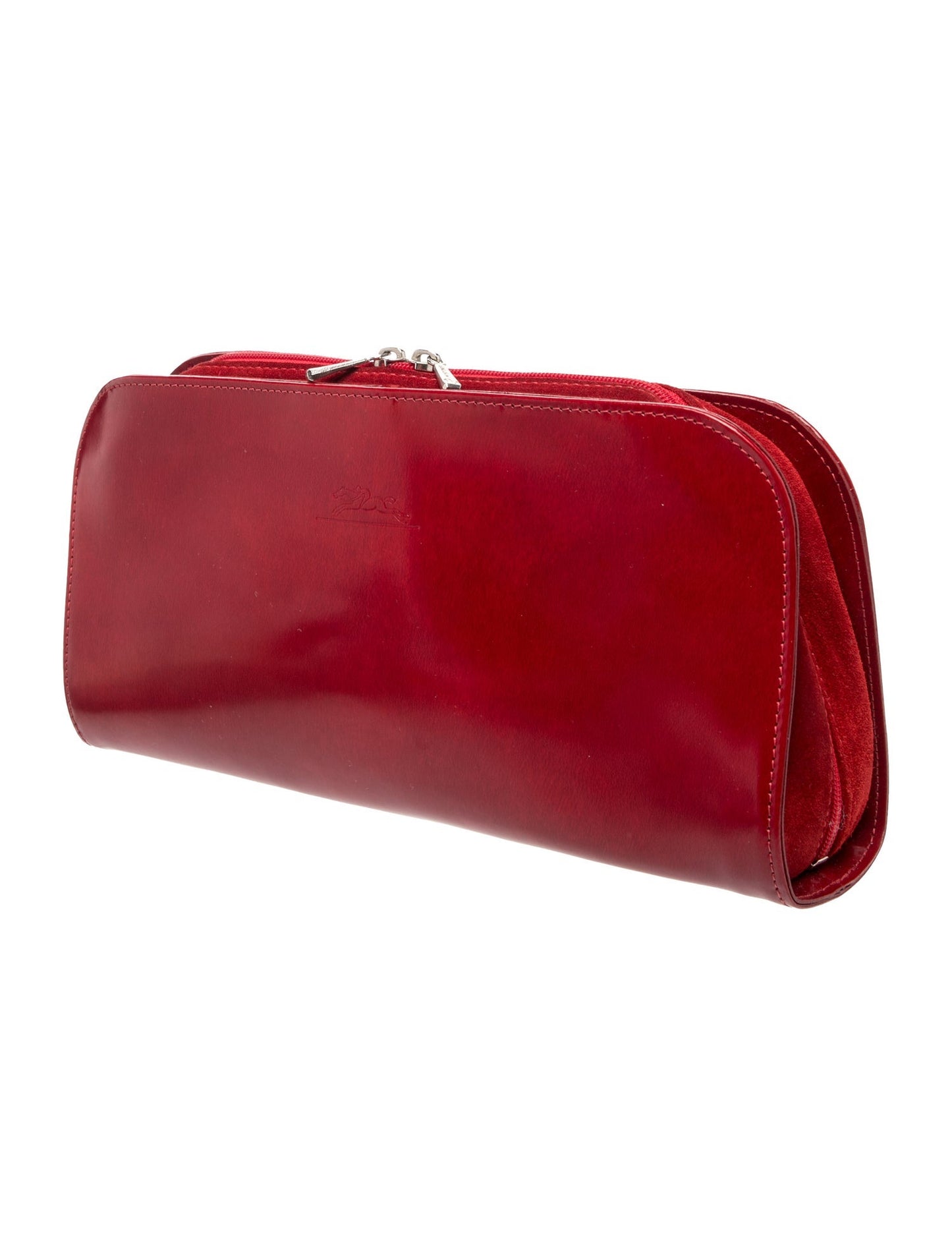 Longchamp Patent Leather Clutch