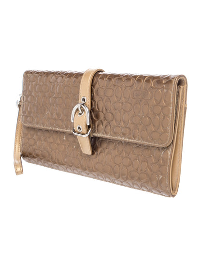 Coach Leather Clutch