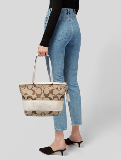Coach Canvas Tote