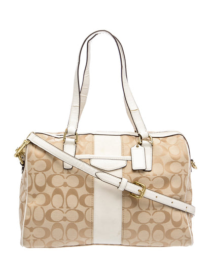 Coach Canvas Top Handle Bag