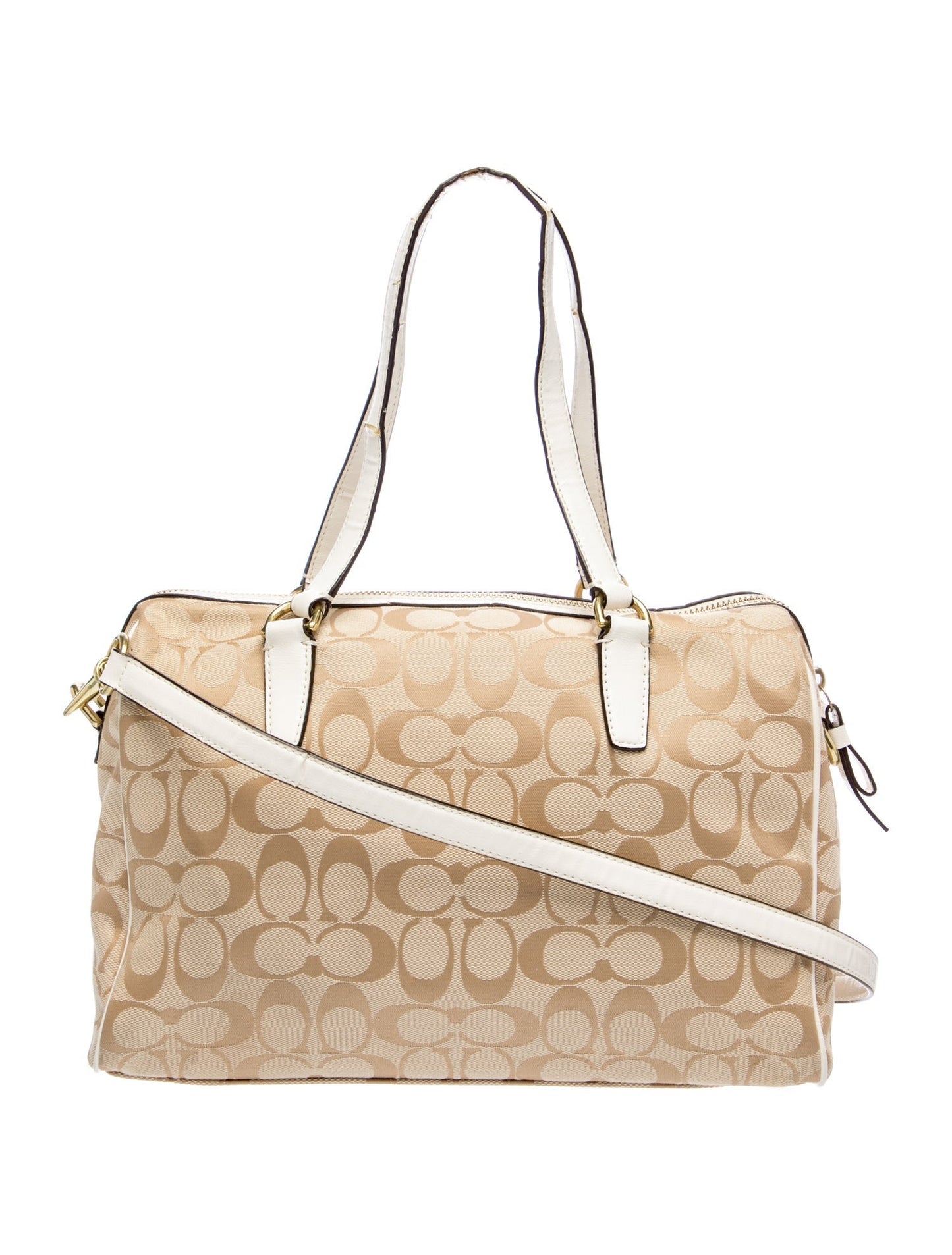 Coach Canvas Top Handle Bag