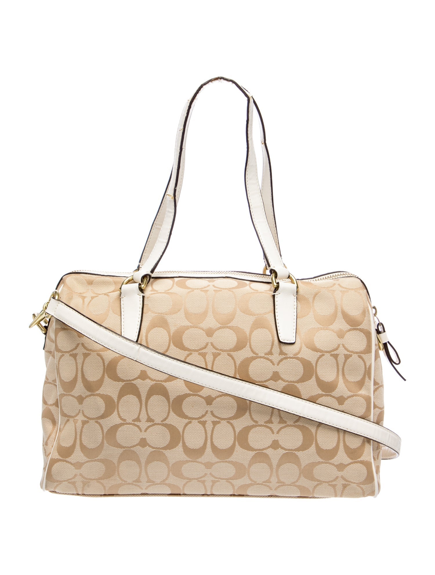 Coach Canvas Top Handle Bag