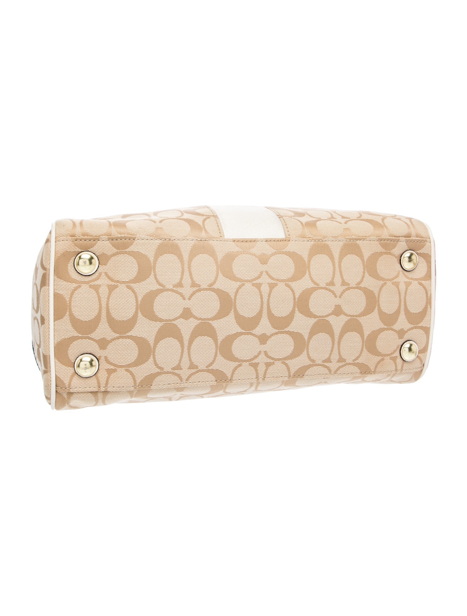 Coach Canvas Top Handle Bag