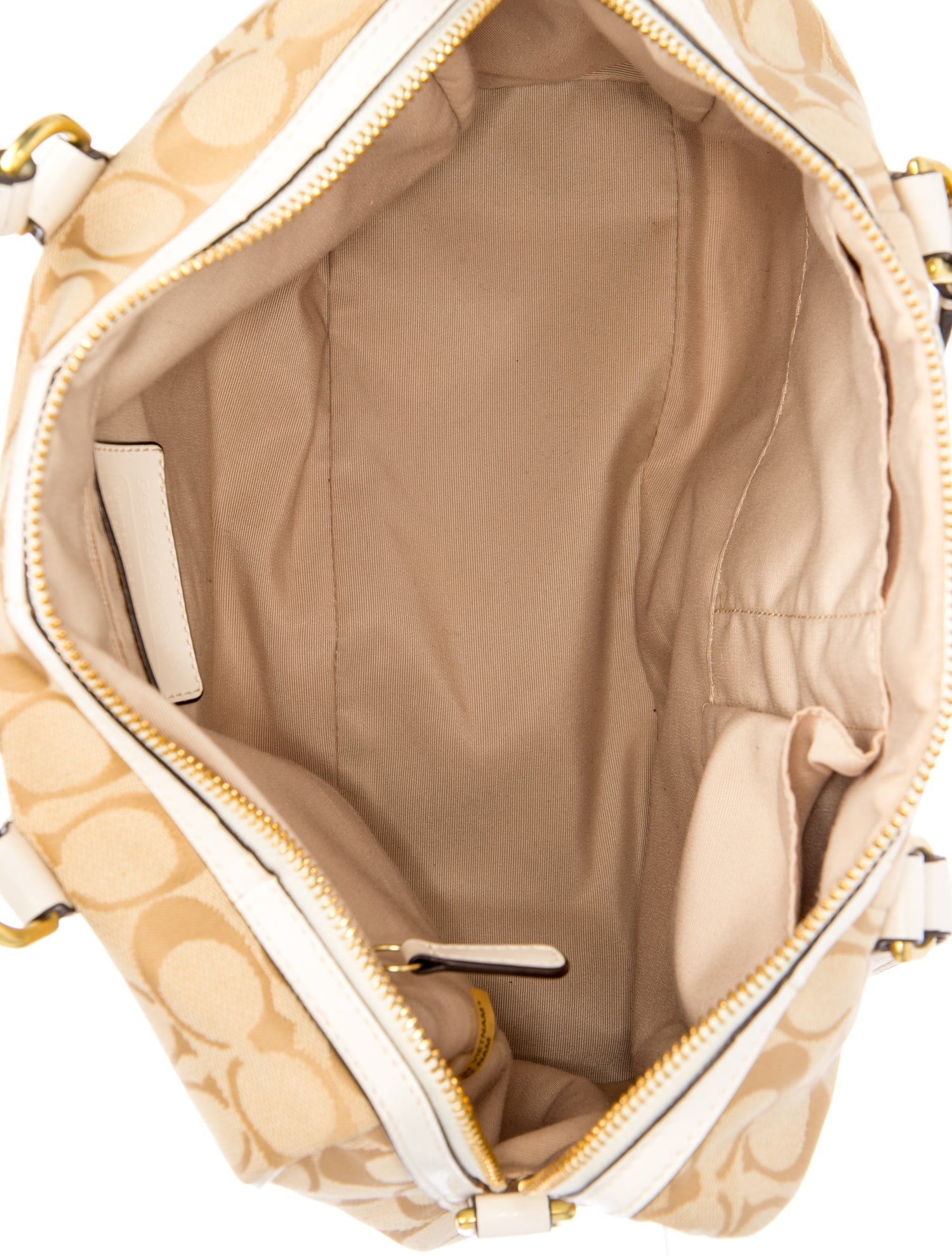 Coach Canvas Top Handle Bag