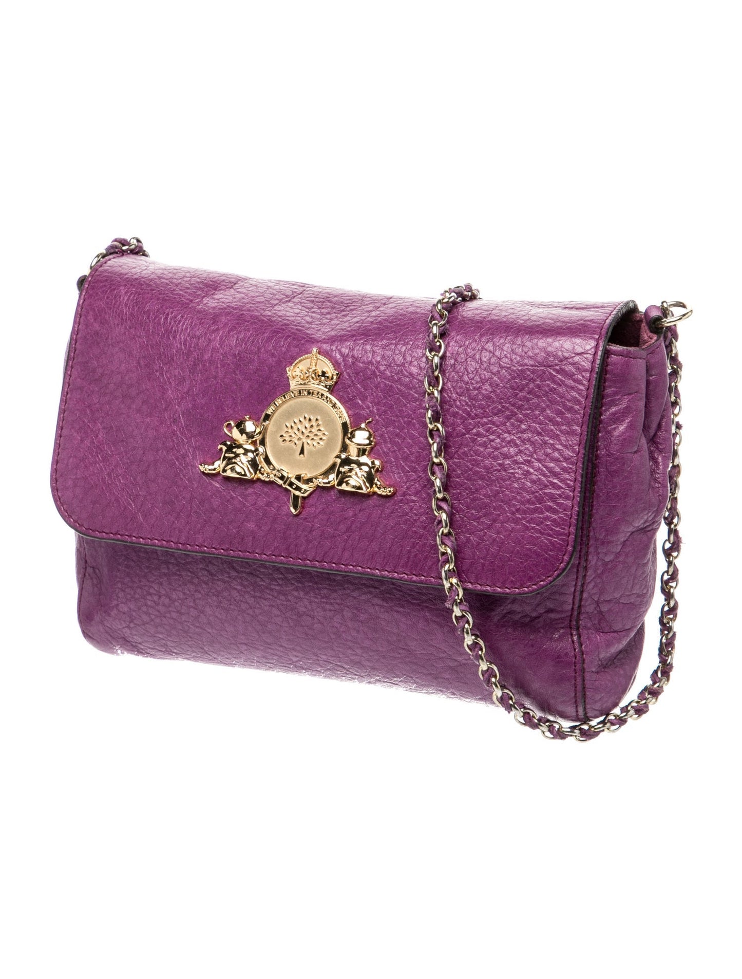 Mulberry Leather Crossbody Bag