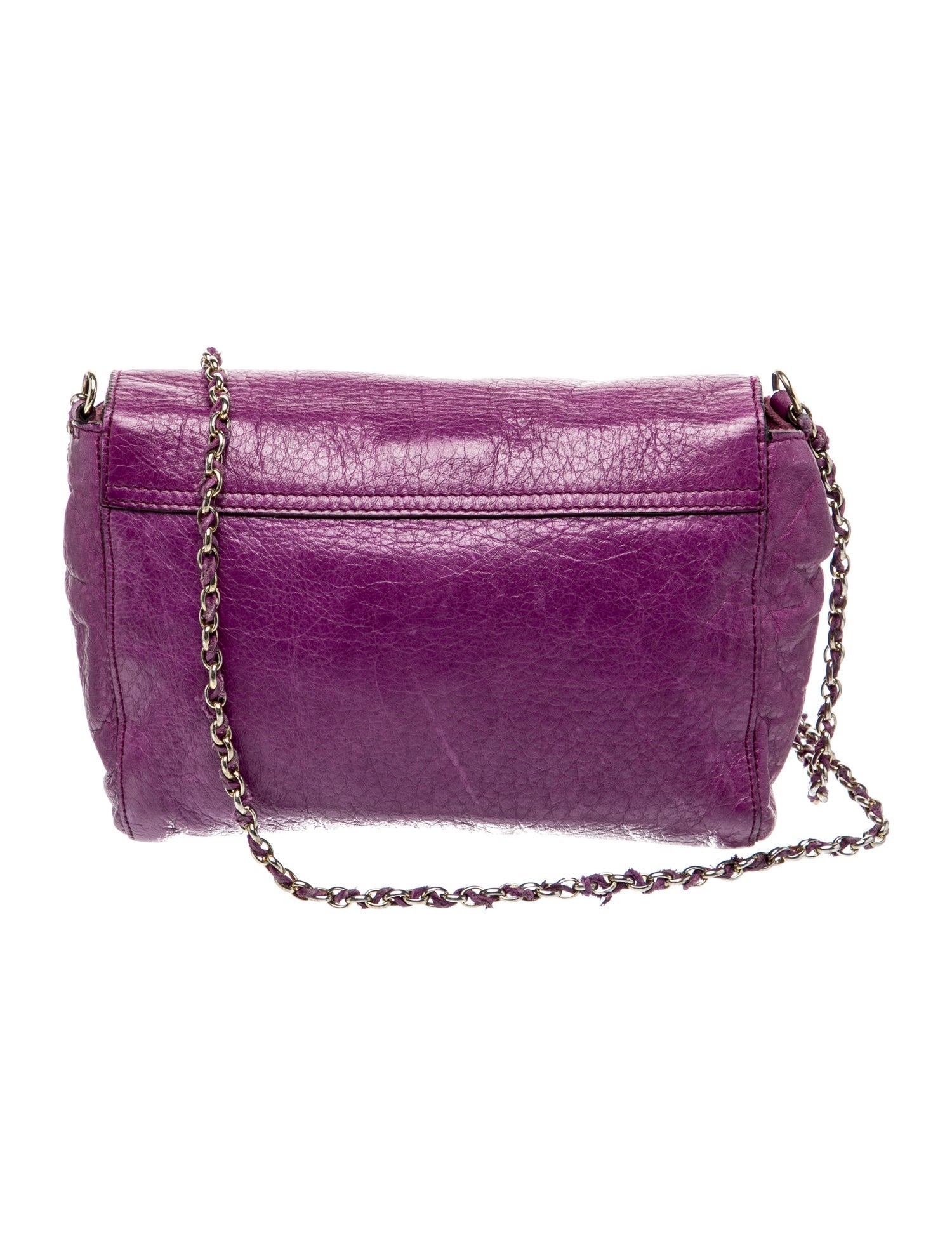 Mulberry Leather Crossbody Bag