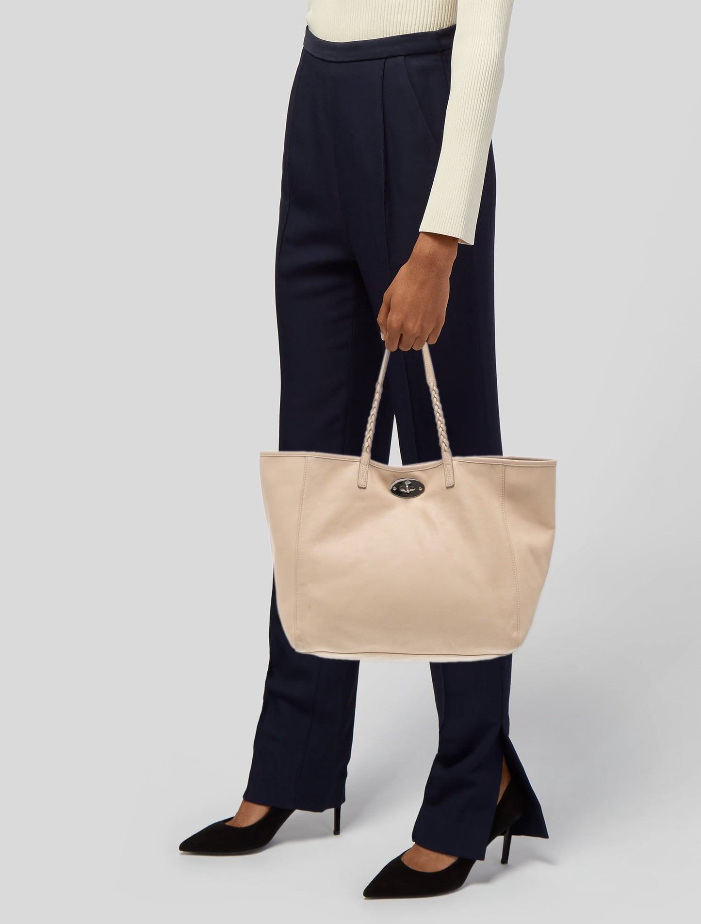 Mulberry Leather Tote