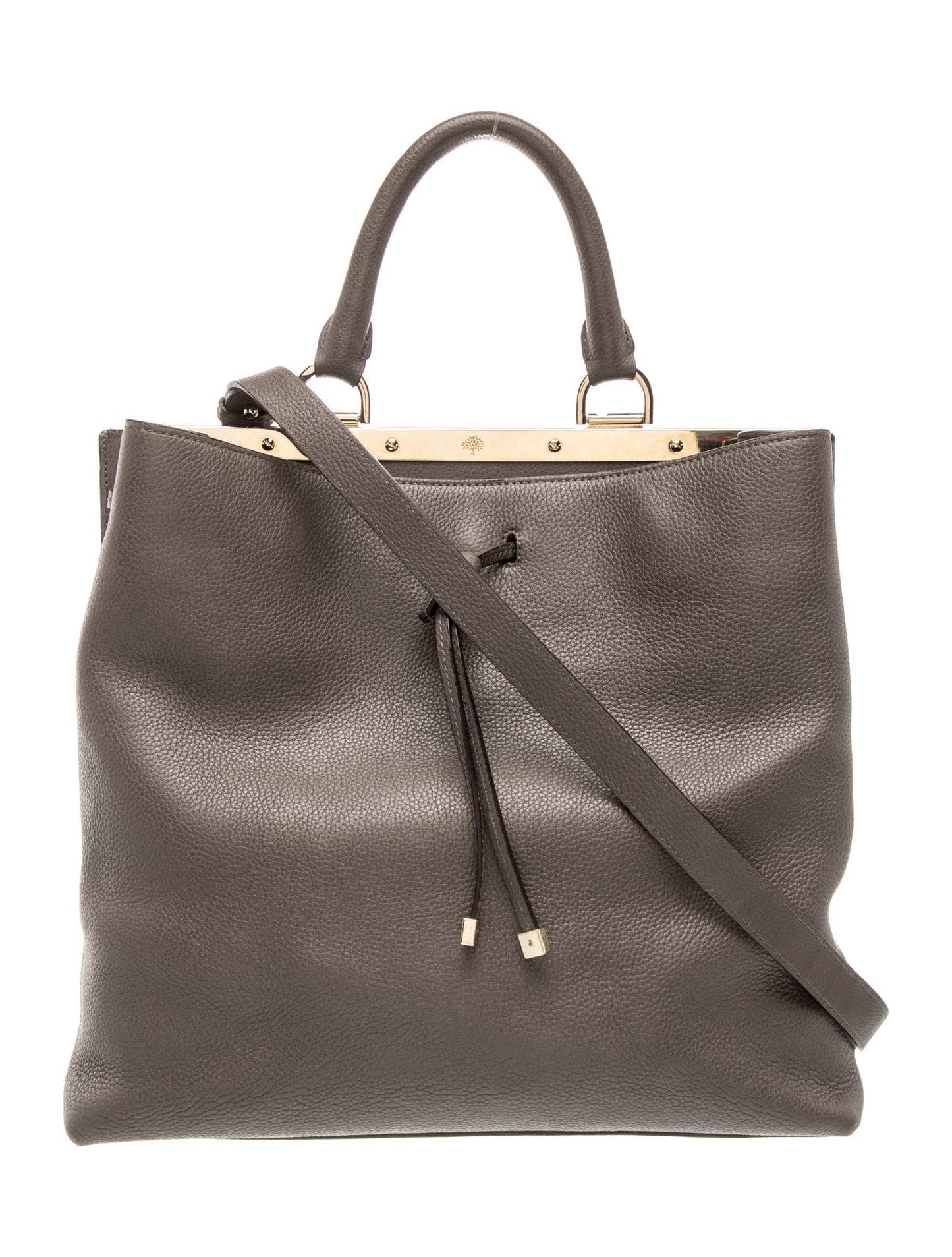 Mulberry Leather Top Handle Bag