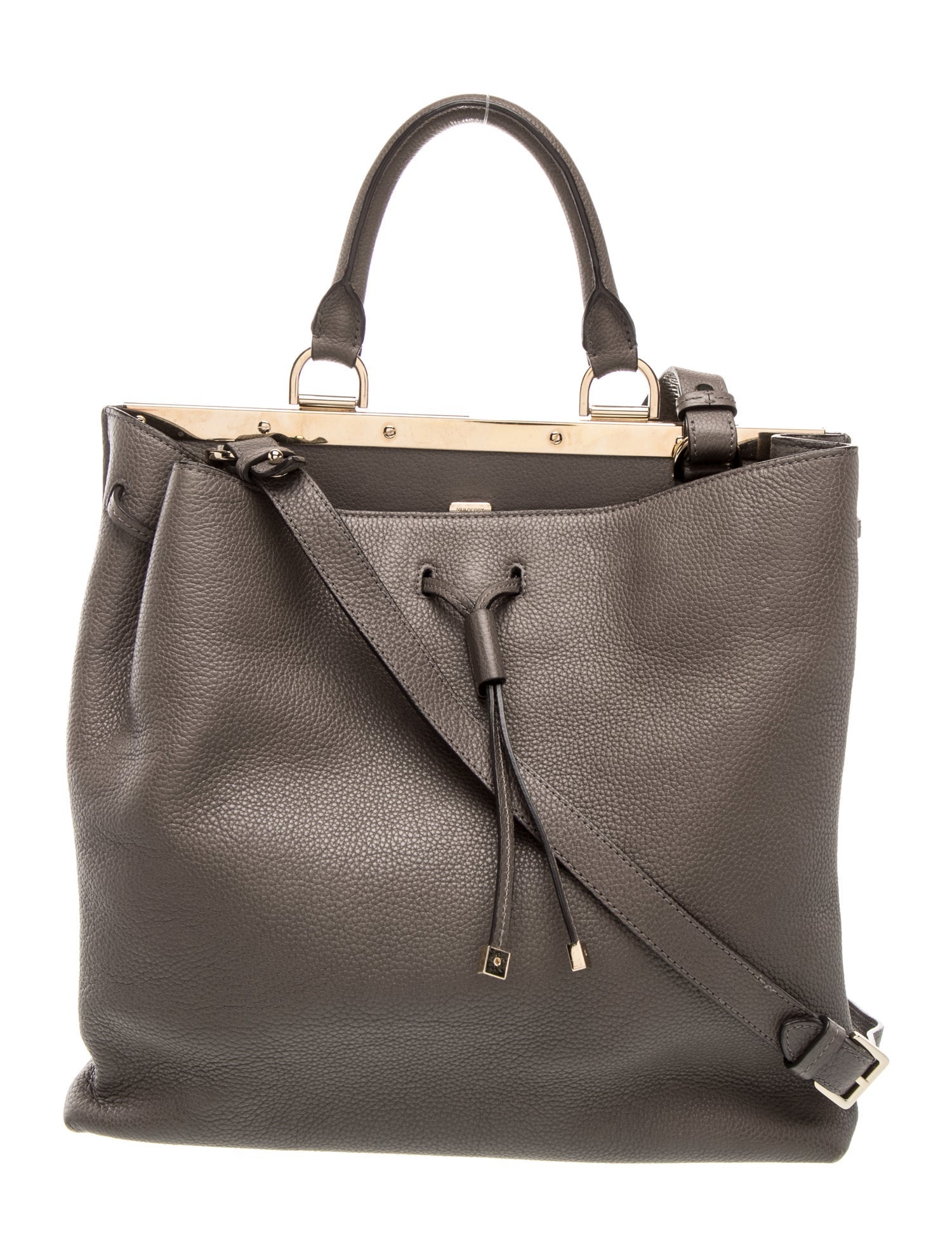 Mulberry Leather Top Handle Bag