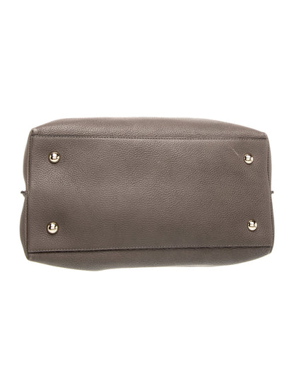 Mulberry Leather Top Handle Bag