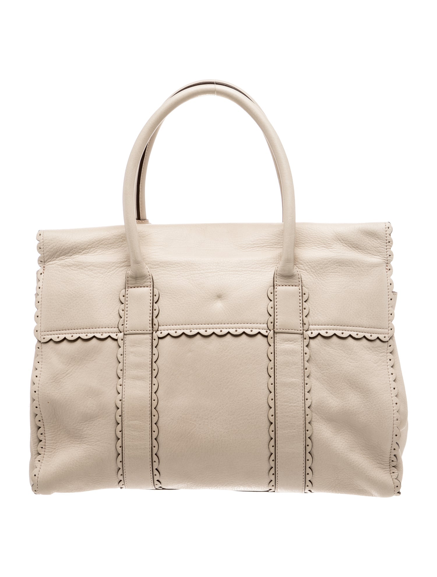 Mulberry Leather Top Handle Bag
