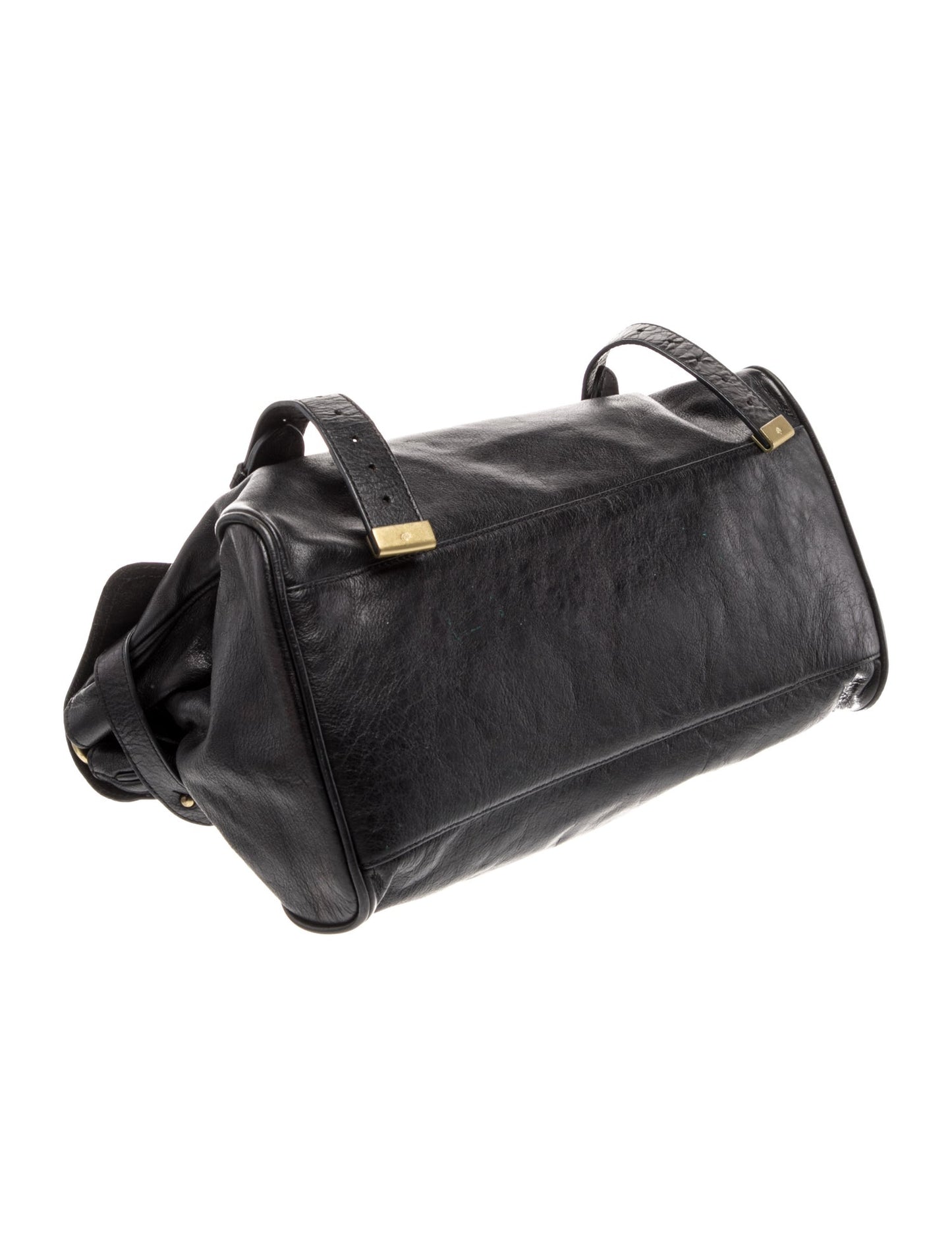Mulberry Leather Top Handle Bag