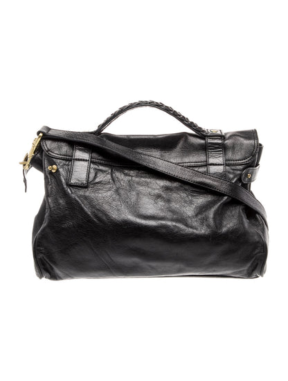 Mulberry Leather Top Handle Bag