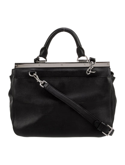 Mulberry Leather Top Handle Bag