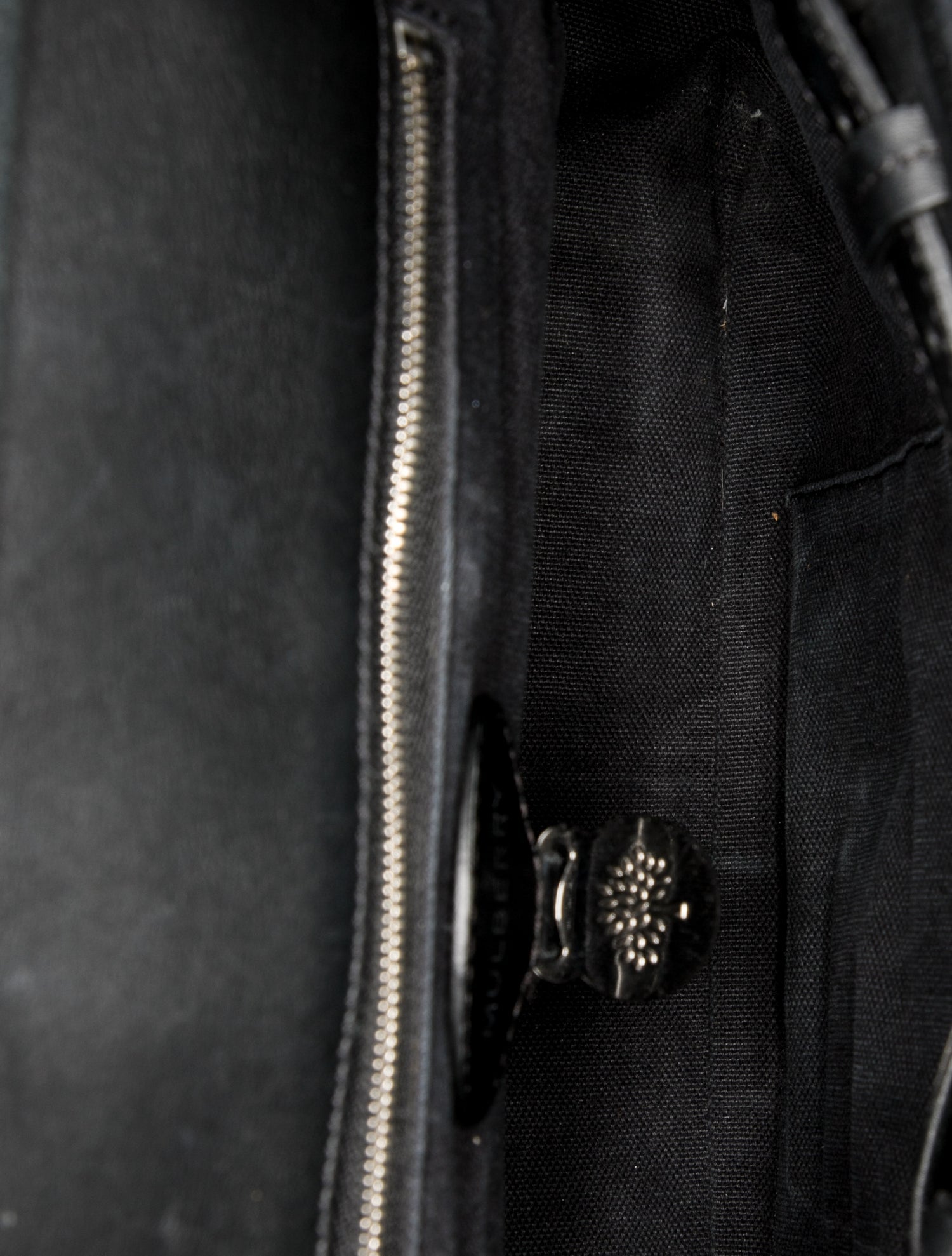 Mulberry Leather Top Handle Bag
