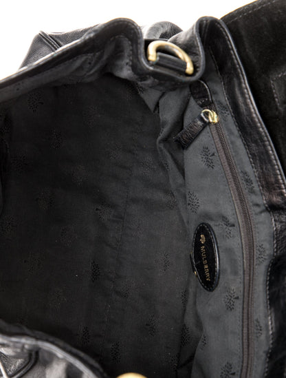 Mulberry Leather Top Handle Bag
