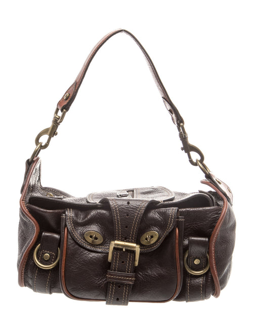 Mulberry Leather Top Handle Bag
