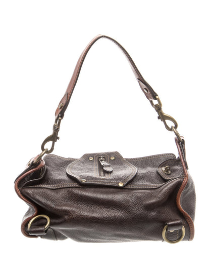 Mulberry Leather Top Handle Bag