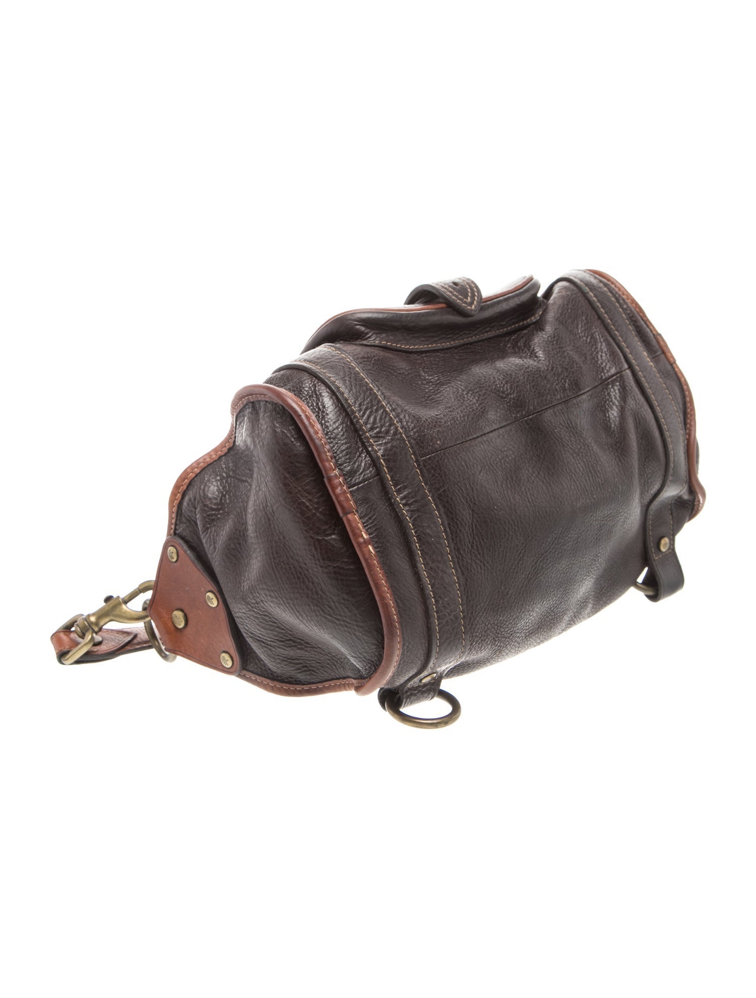 Mulberry Leather Top Handle Bag