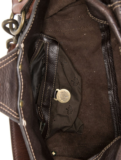 Mulberry Leather Top Handle Bag