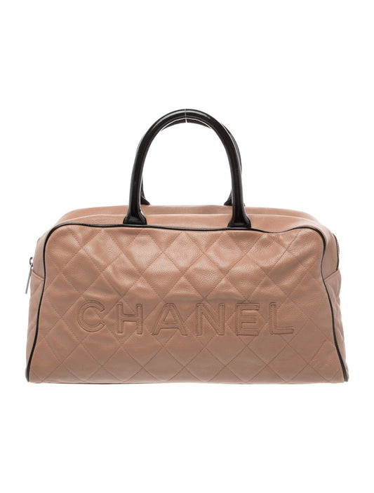 Chanel Quilted Bowler Bag